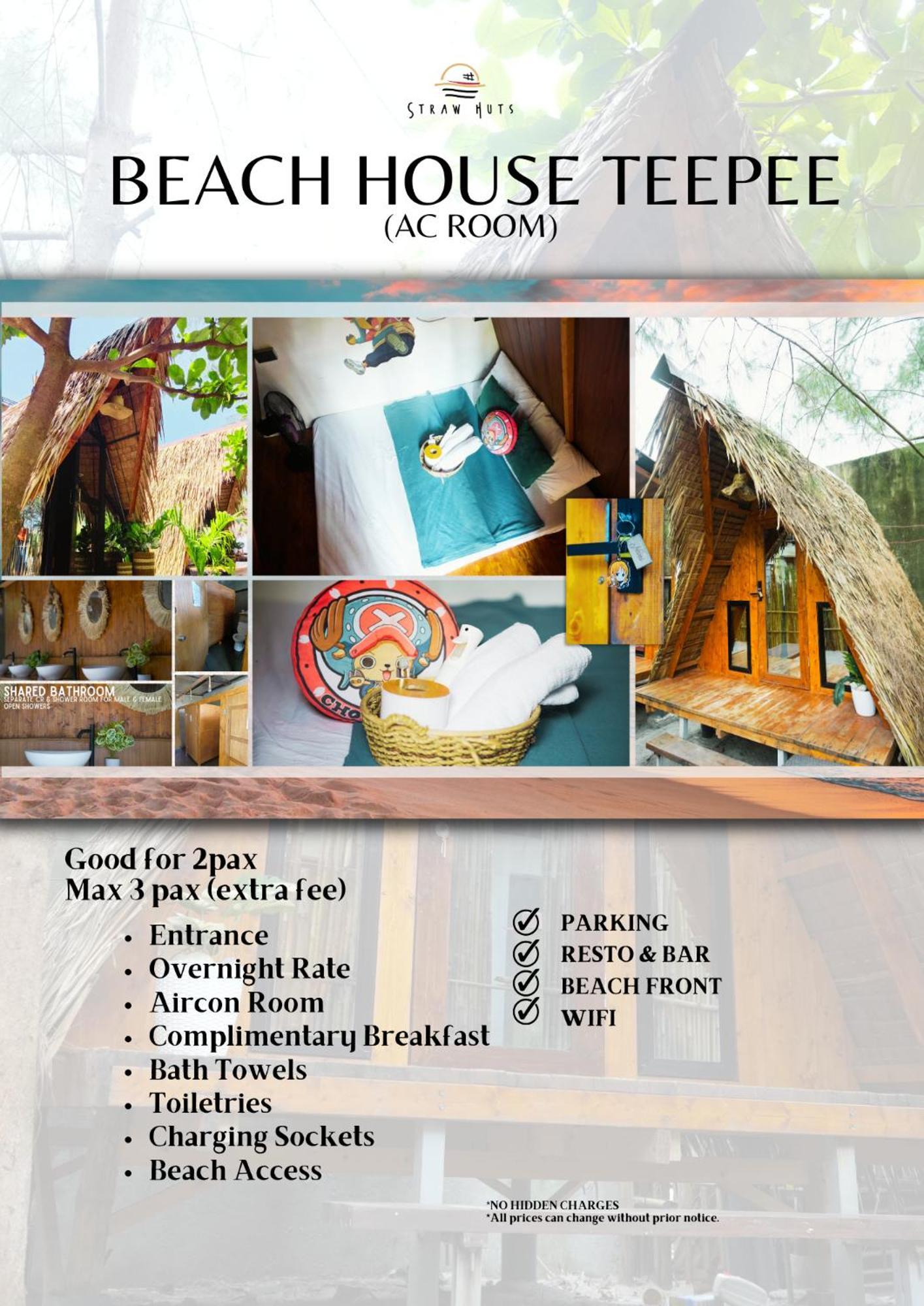 Hotel Straw Huts Liwliwa San Felipe  Zewnętrze zdjęcie